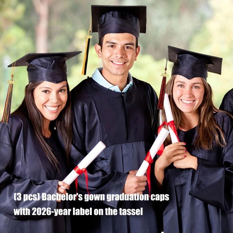 2026 Commencement Tassels Featuring Secure Clip Rayon Fabric For Academic And Home Decoration