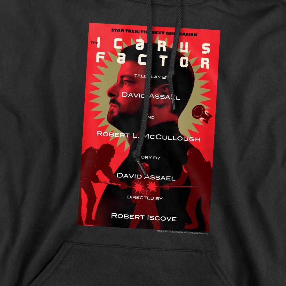 STAR TREK Mens The Next Generation Season 2 Episode 14 Hoodie