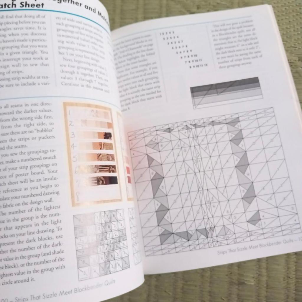 [USED] Quilt Block Bending Books Designs Patterns