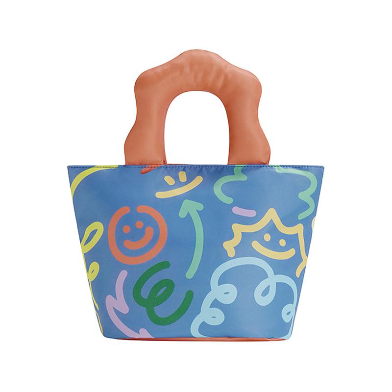 

Сумка для ланч-бокса Ручка Детский ланч-бокс Дорожный Портативный Утолщенный Хранение еды Сумки для ланча Термос Кухонная утварь