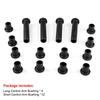 Front Lower Control A-Arm Bushing Kit for Polaris Sportsman 335 400 400L 450 500 570 800 1999-2018