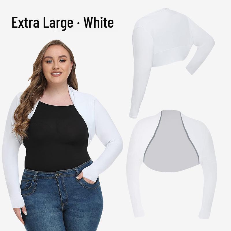 Damen Sommer Sonnenschutz Golf & Radfahren Armstulpen - Leichtgewichtiger, einfarbiger Schal für Outdoor-Sportarten