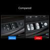 For BMW 5 Series G30 G38 Inner Door Window Switch Button Cover Trim 2018-