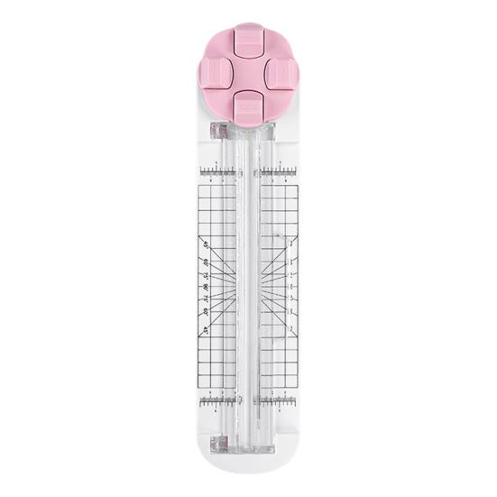 4 In 1 Paper Trimmer Bidirectional Cutting Rugged Smooth Interchangeable Blades Compact Design Craft Paper Cutting Tool