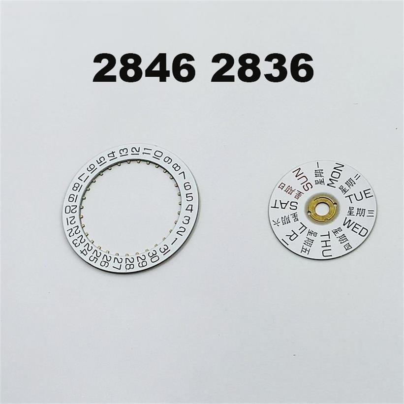 

Watch Accessories Suitable For 2846 2836-2 Movement Calendar Disc Weekly Disc Complete Set Of Movement Repair Parts