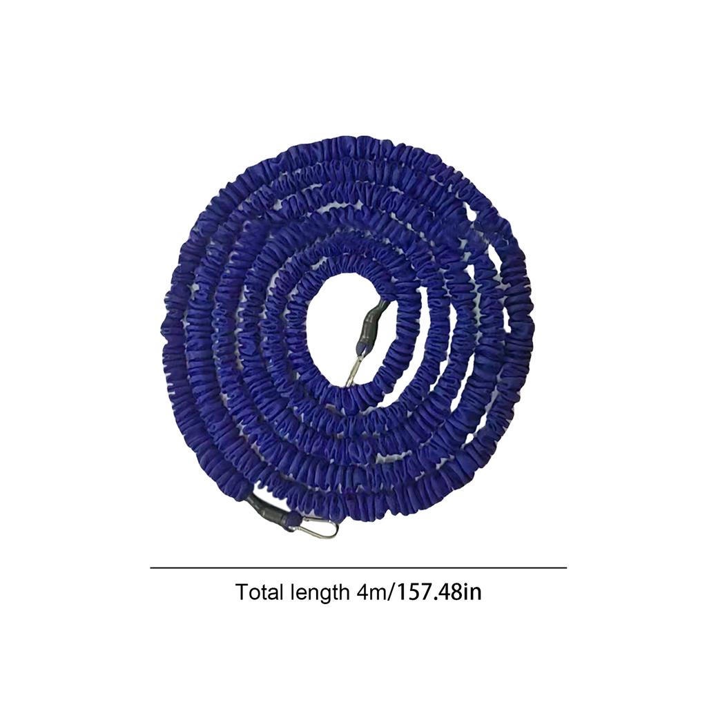 4M Schwimmgürtel Verstellbar Schwimmtraining Widerstand Elastischer Gürtel Trainingsgerät Sicherheits-Schwimmgürtel Schwimmleine Elastisches Seilband