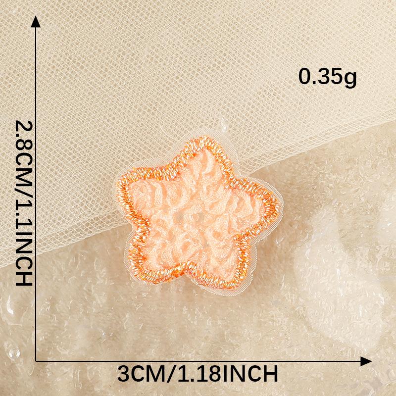 Computer Embroidery Label Jewelry Accessories Embroidery Love Strawberry Clothing Accessories Patch Sticker Handmade Diy Cloth Label Cloth Sticker