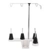 Embroidery Thread Spool Holder Thread Holders with 4 Spools Sewing Thread Stand Thread Roll Holder for Quilting