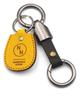 [NONINA] Keychain Key Chain Genuine Leather Italian Leather Snap Ring