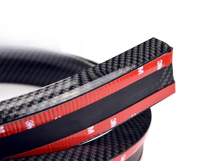 Lotka Uniwersalna Spoiler Tylnej Klapy Bagażnika Dokładka Carbon 150Cm