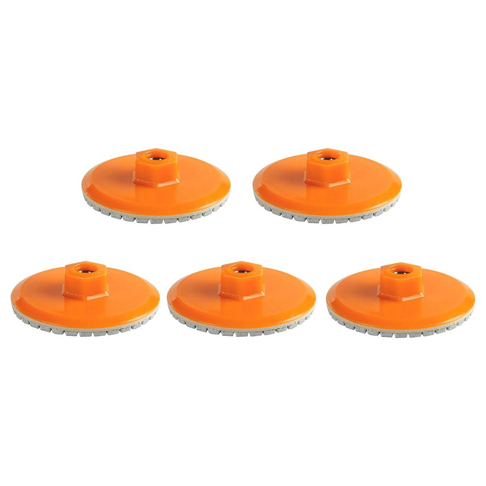 1pcs 80mm Polishing Pad Wet Dry Buff Disc Abrasive For Sanding Marble Granite Concrete Grinding Countertop Stone