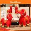 Peluche Cavallo dello Zodiaco Cinese con Imbottitura in Cotone PP per Regali di Capodanno Lunare
