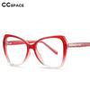 Fashion Cat Eye Reading Glasses Women's Tr90 Spring Hinge Resin Optical Presbyopic Eyeglasses Custom Diopter +50~+600 #46536