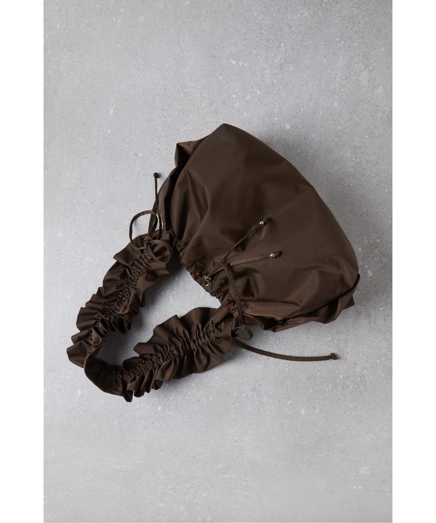 Suecomma Bonnie Fev_Ruffle Bag_Large(Brown)_Dfbaa25501Brn