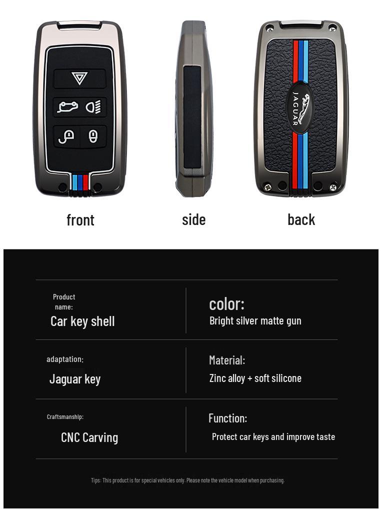 Jaguar Key Case for 2020 XFL, New E-Pace, XF, and F-Type
