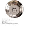 Stainless Steel Divided Baby Plate Food-Grade Toddler Tray with Compartments Unbreakable Dishwasher Safe Dinner Plate for Kids Preschool Home