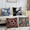 Traditional Dragon Cushion Cover Decoration Room Shop Car Best Home Office Coffee Pillow Sofa Printing Nordic Simplicity Hit