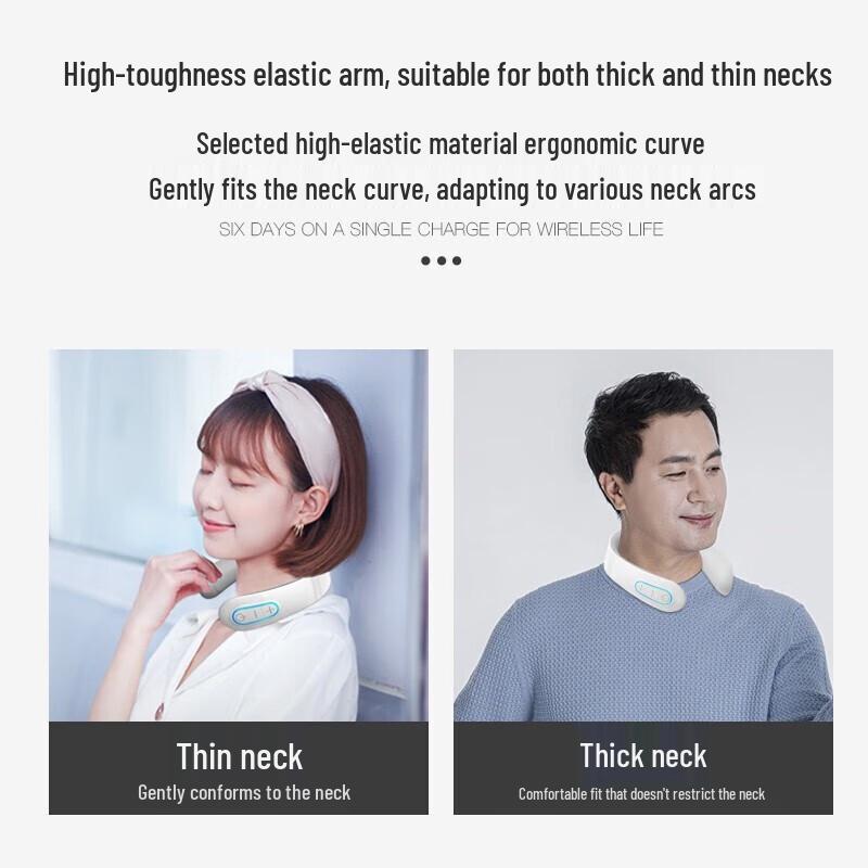 F6 Smart Pulse Neck Massager with Heat