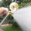 Water Hose Nozzle Heavy Duty High Pressure Adjustable Garden Spray Nozzle Hose Attachment for Plant Watering Seedling