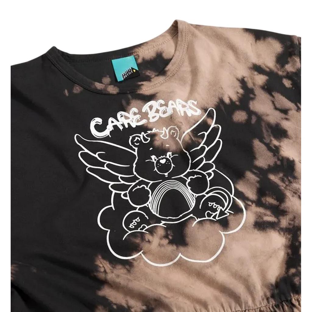 Care Bears Womens/Ladies Bad Angel Midi Tie Dye Smock Dress