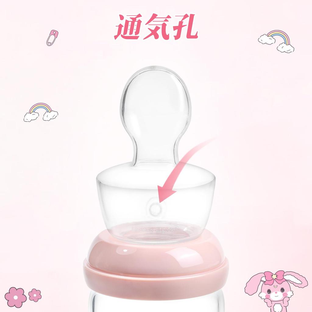 LittleForBig Adult Replacement Nipple for Baby Extra Large Silicone Replacement Fits Standard Baby Bottles Bottles, Nipple, Clear,