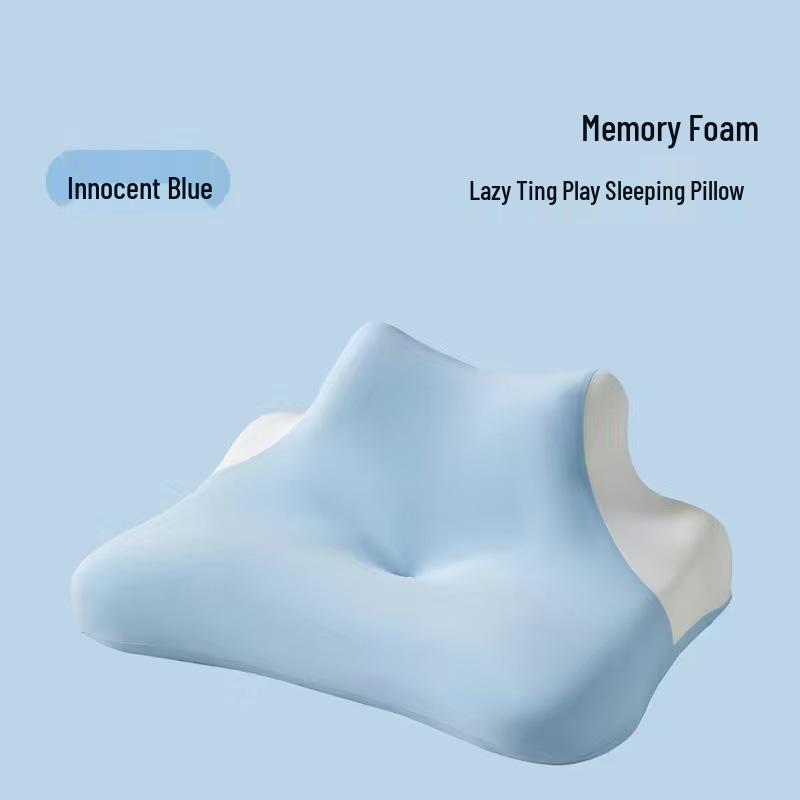 Multifunctional Memory Foam Pillow for Neck and Back Support