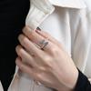 S925 Sterling Silver Retro Snake Pisces Ring - Women's European & American Style