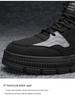 Spring & Autumn 2024 Men's Casual All-Match High-Top Sports Shoes and Thick-Soled Snow Boots