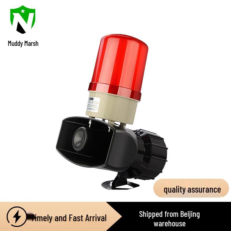 Wireless Remote Sound & Light Alarm