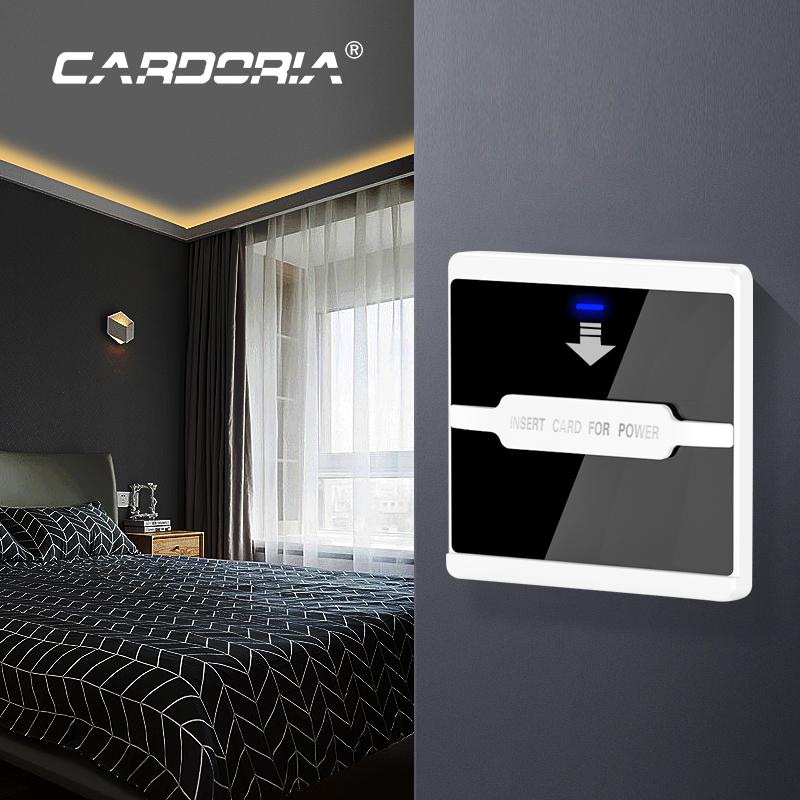 Good Quality Hotel Electric Appliance Smart Control Switch Room Card Type Hotel Wall Switch (Grey,C2(57)Uncontrolled version&Eu Standard) серый