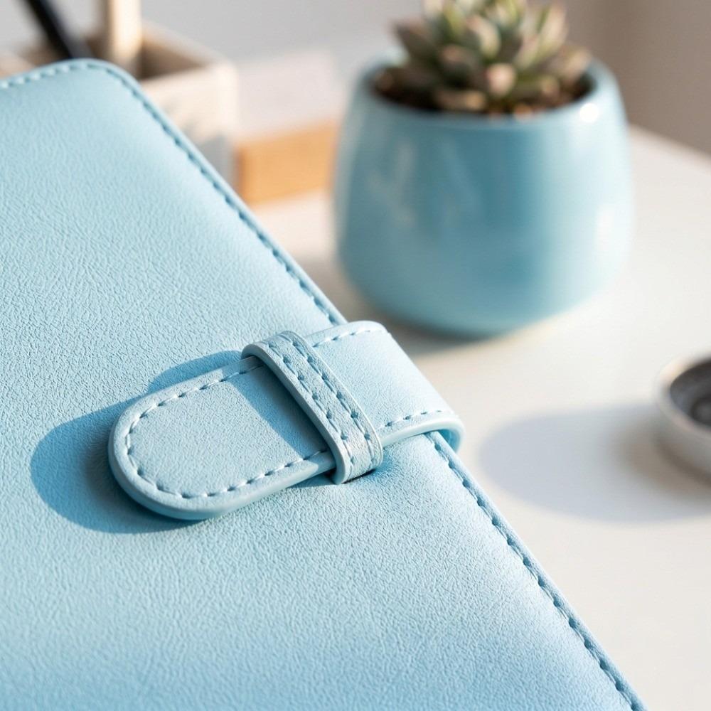 PU PU Photo Album Pink Blue Purple Ticket Organizer Album Travel Ticket Storage синий