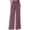 Women's Casual Loose Pants Pocket Loose Pleated Wide Leg Pants