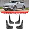 Car Styling For Omoda 9 Super Hybrid 2025 2026 ABS Car Mud Flaps Splash Guard Mudguards MudFlaps Front Rear Fender Accessories