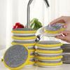 Dishwashing Sponge Reusable Washable Sponges Double Side Magic Sponge To Wash Dishes Useful Things for Kitchen Clean Tools