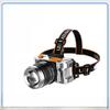 Multifunctional Waterproof LED Headlamp with Rotating Zoom and USB Charging for Outdoor Use