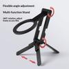 8mm Ultra Thin Magnetic Phone Stand Foldable Tripod Adjustable Angle Desktop Cellphone Holder
