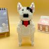 18245 Animal World Pit Bull Terrier Dog Stand Pet Doll Model Mini Diamond Blocks Bricks Building Toy for Children No Box