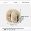 Women's Winter Plush Foldable Earmuffs - Frostproof & Stylish Ear Protection