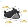 Waterproof Triangle Front Bike Bag Compatible With Mountain And Road Bikes Handlebar Mounted Anti-Splash Cycling Storage