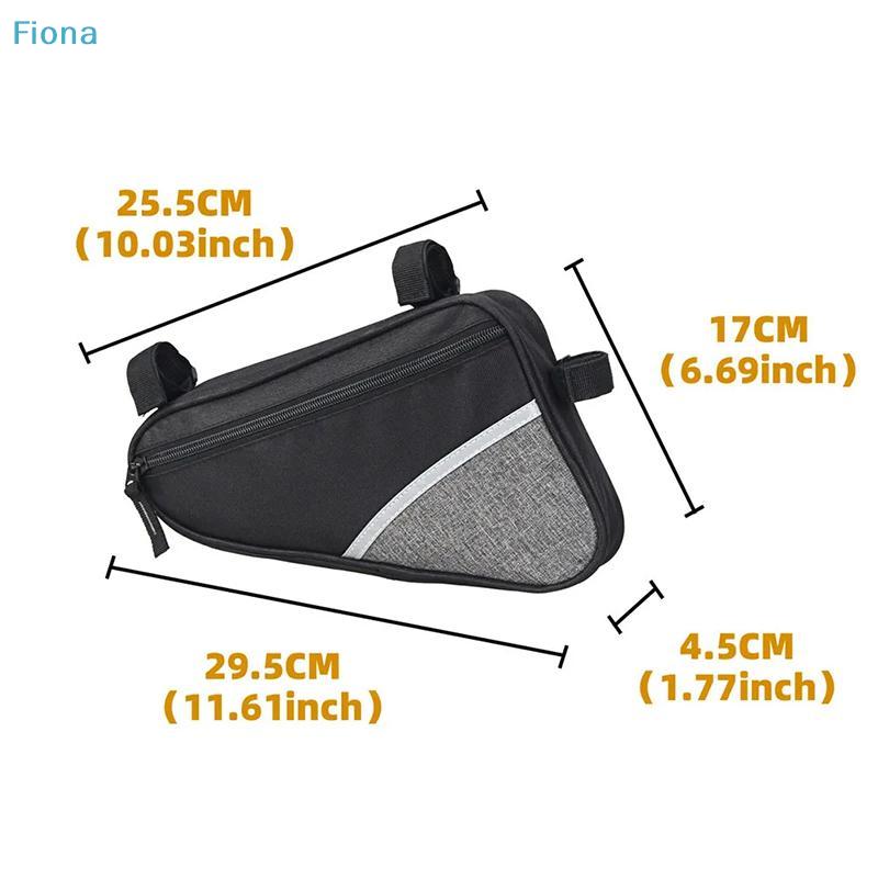 Waterproof Triangle Front Bike Bag Compatible With Mountain And Road Bikes Handlebar Mounted Anti-Splash Cycling Storage