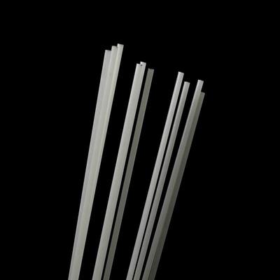 Bimoo 200 Stück 1 mm 2 mm runde Glasfaserstäbchen für Tintenfisch-Jig-Hakenherstellung, Rutenspitze, Gebäude, Schwimmer, Angelzubehör, Zubehör