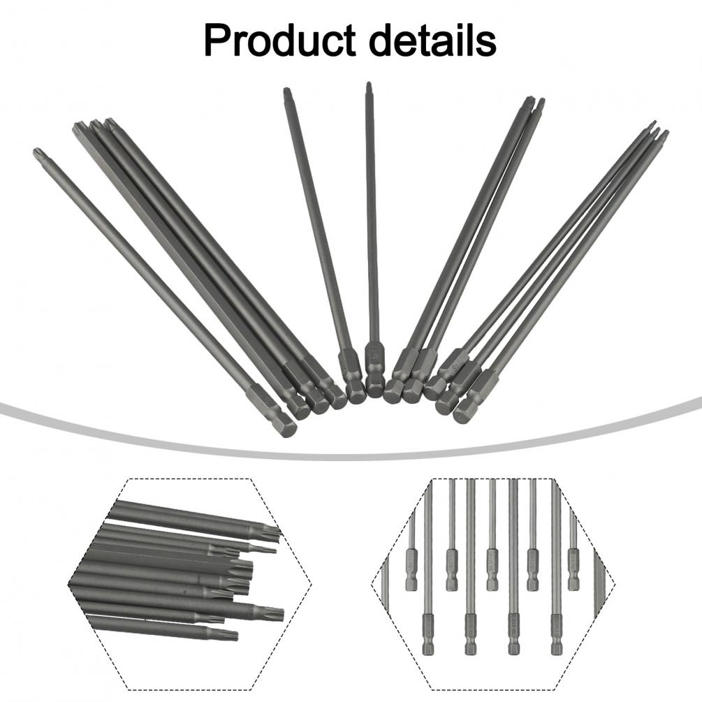 Hex Shank Magnetic Torx Screwdriver Bit Long Term Use