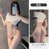 Sexy underwear tight high fork straps student gymnastics clothes sexy hollow private house clothes pajamas A047