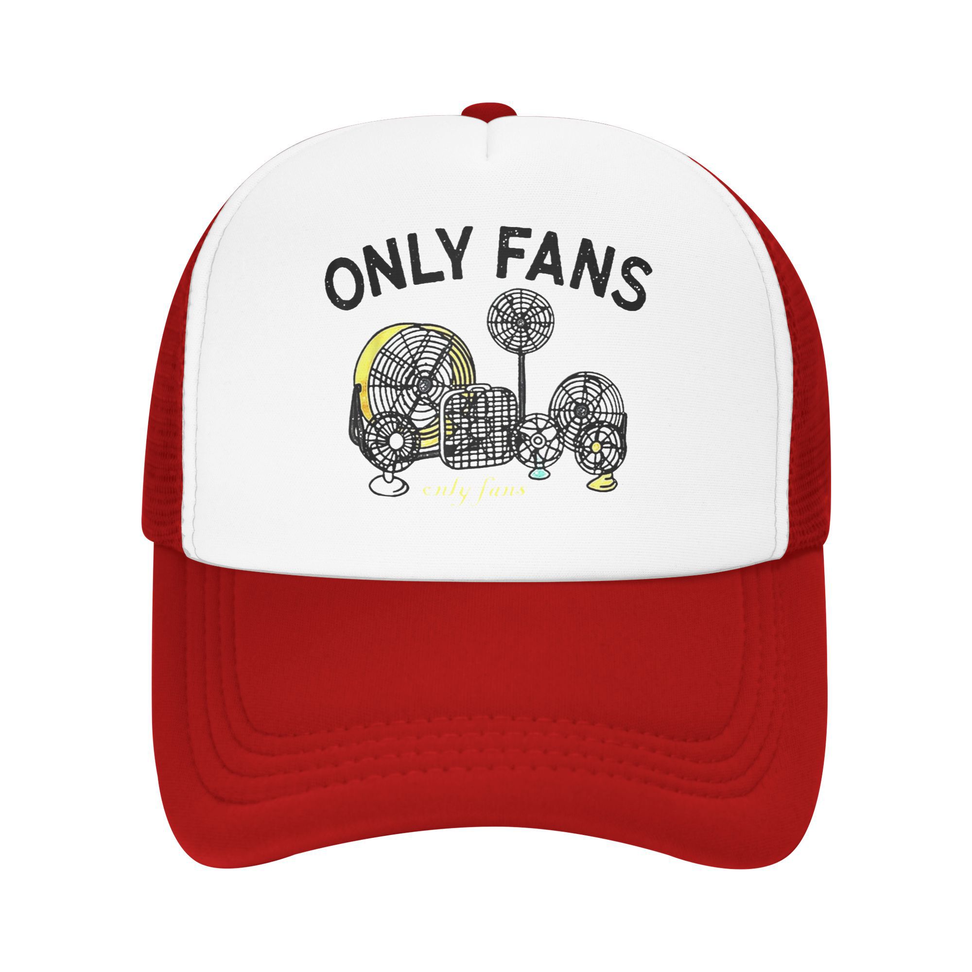 OnlyFans Only Fans Enthusiast Merch Mesh Foam Trucker Hat Summer Cooling Meshback Baseball Cap Casual Adjustbale One Size