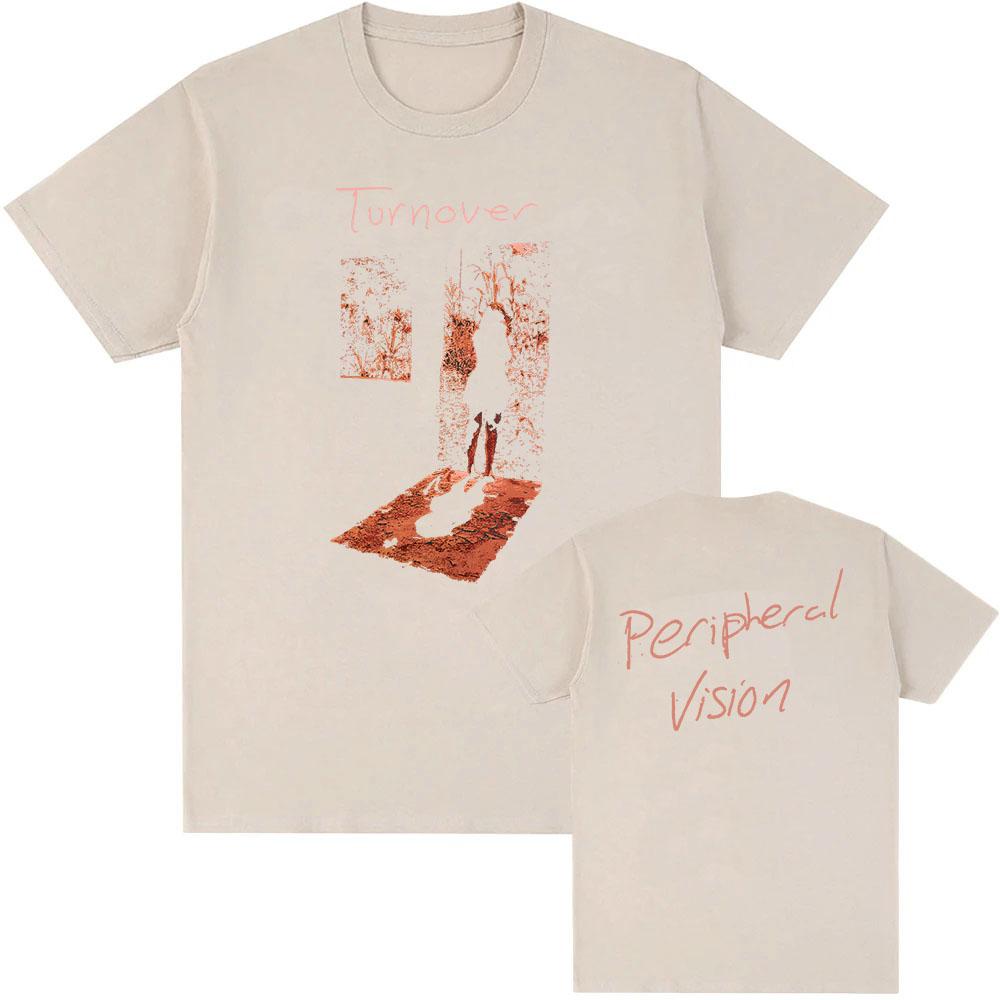 SCRIBBLE TEE TURNOVER Band GIRL IN WINDOW Tshirts Summer Loose Cotton Male T-shirt Fashion Gun Unisex Streetwear Men T Shirts