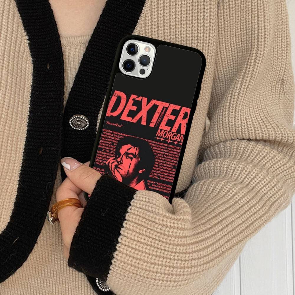 Movie D-Dexter For IPhone 17 16 Pro Max Air 15 14 13 12 Mini Plus 11 Hard PC+TPU Phone Back Cover