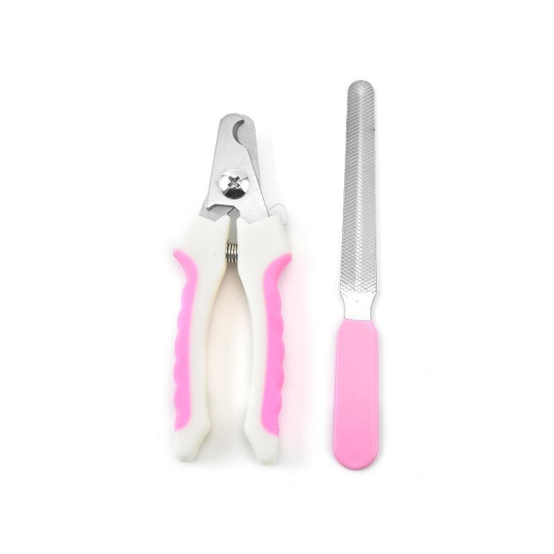 Stainless Steel Pet Nail Clippers for Cats & Dogs - Large & Small Trimmers