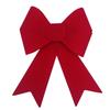 Christmas Bow Decoration Red Bow Knot Baubles Hanging Ornaments DIY Xmas Trees Pendant For Holiday Home Party Decorations