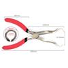 Automobile Steel Wire Pliers, Cylinder Pressure Wire Spark Plug Clamp High-Voltage Wire Puller