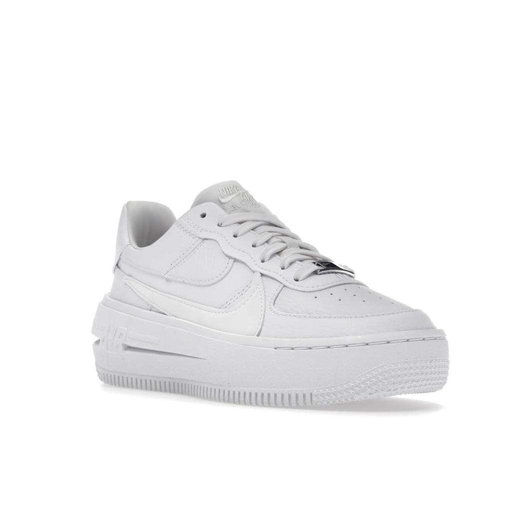 Nike Buty damskie Air Force 1 PLT.AF.ORM Triple White Summit-White DJ9946-100